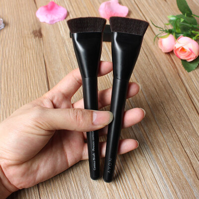 AVON 平头粉底刷 面部阴影轮廓修容化妆刷contour brush 彩妆工具