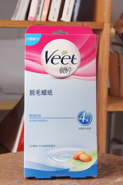 VEET薇婷脱毛蜡纸敏感肌肤6片装