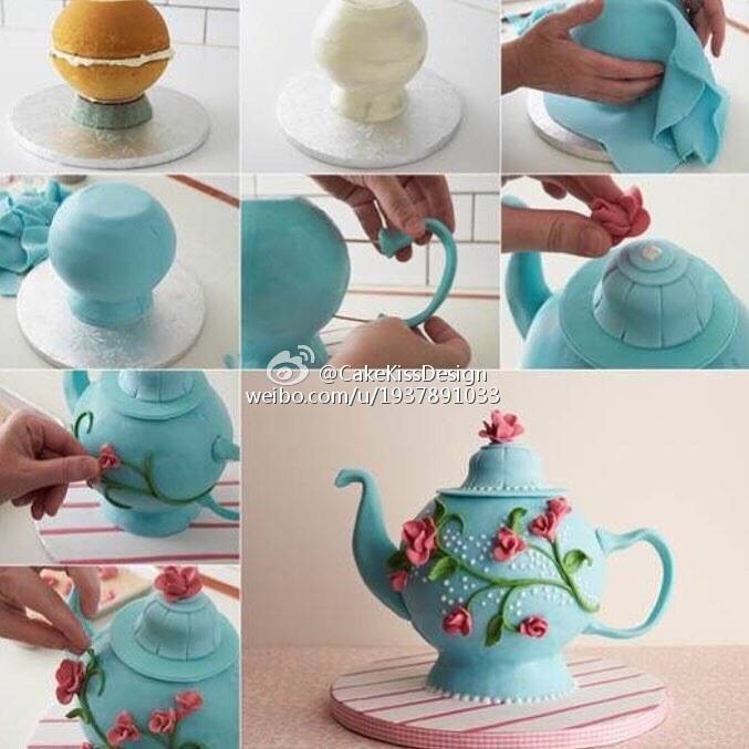 翻糖蛋糕教程