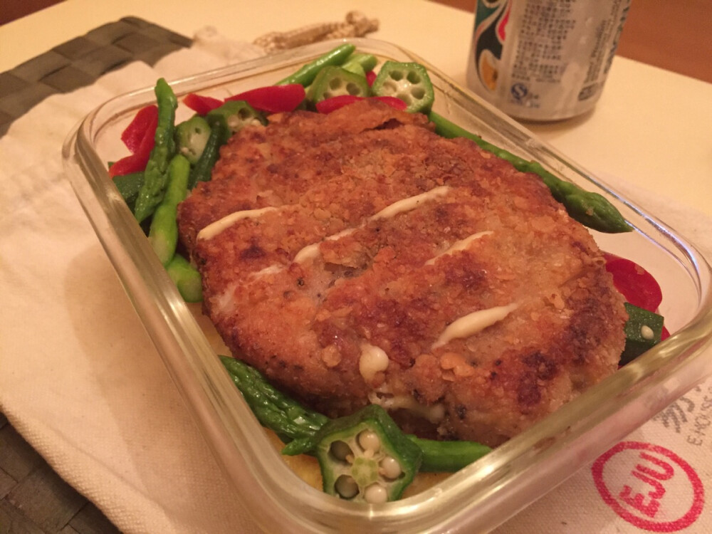 一人の食 obento チーズトンカツ丼(胜丼) 厚切芝心滑蛋豬扒飯