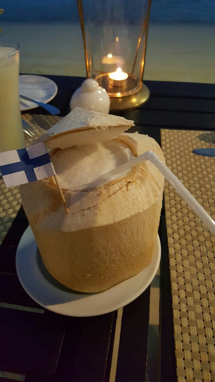 泰国苏梅岛coconut shake 