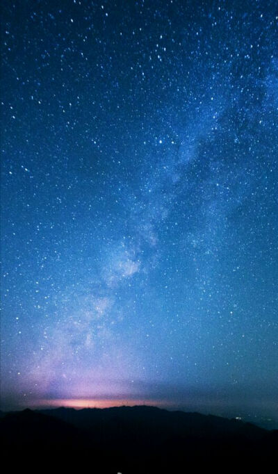 星空 唯美 蓝色 渐变 ❤iPhone壁纸❤Android壁纸❤聊天背景❤各种素材❤ By万能小仙女i