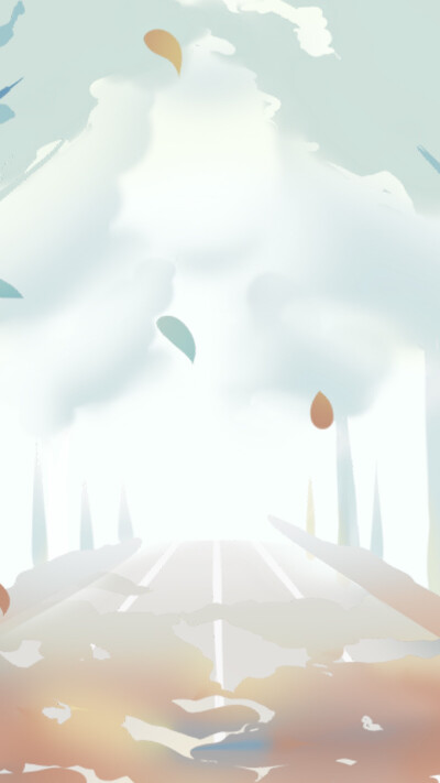 主题套图 主屏锁屏 壁纸 插画 小希与阿树