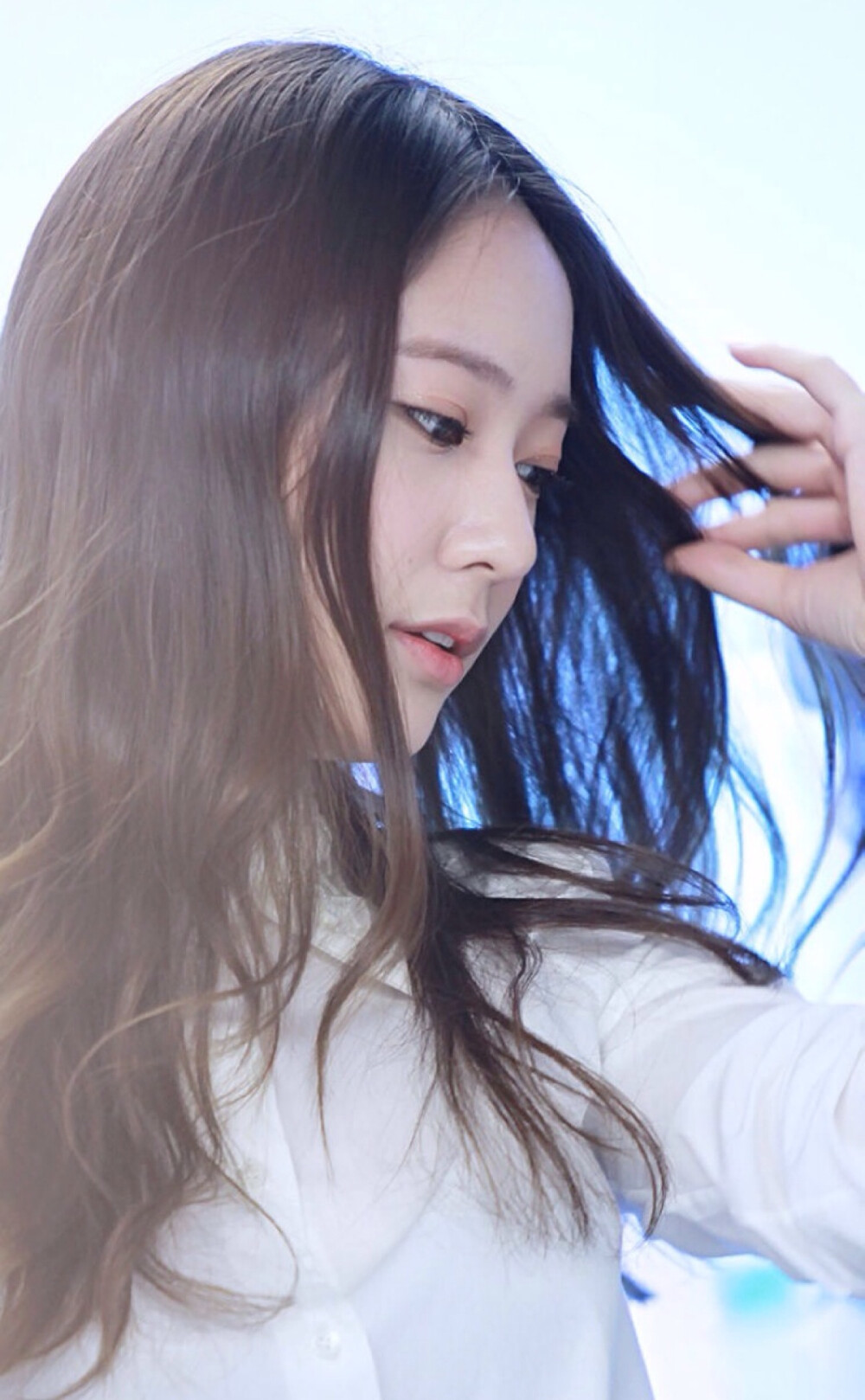 侧脸#fx#女神#krystal#郑秀晶#小清新