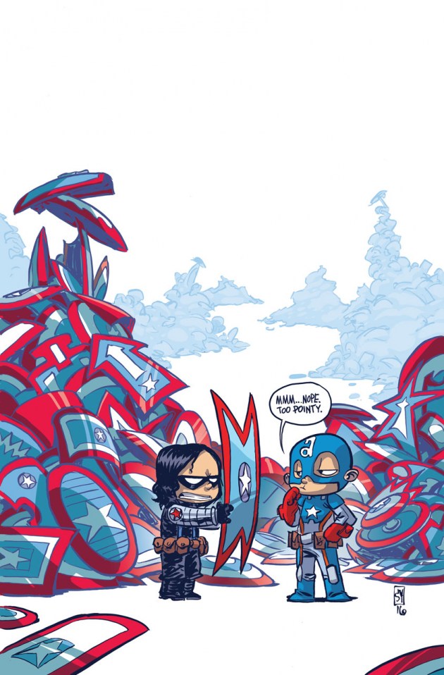 Captain America: Steve Rogers Skottie Young variant