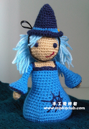 Inma-the little blue witch [藍色小女巫Inma中譯]-手工爱好者