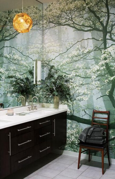 beautiful wall mural: