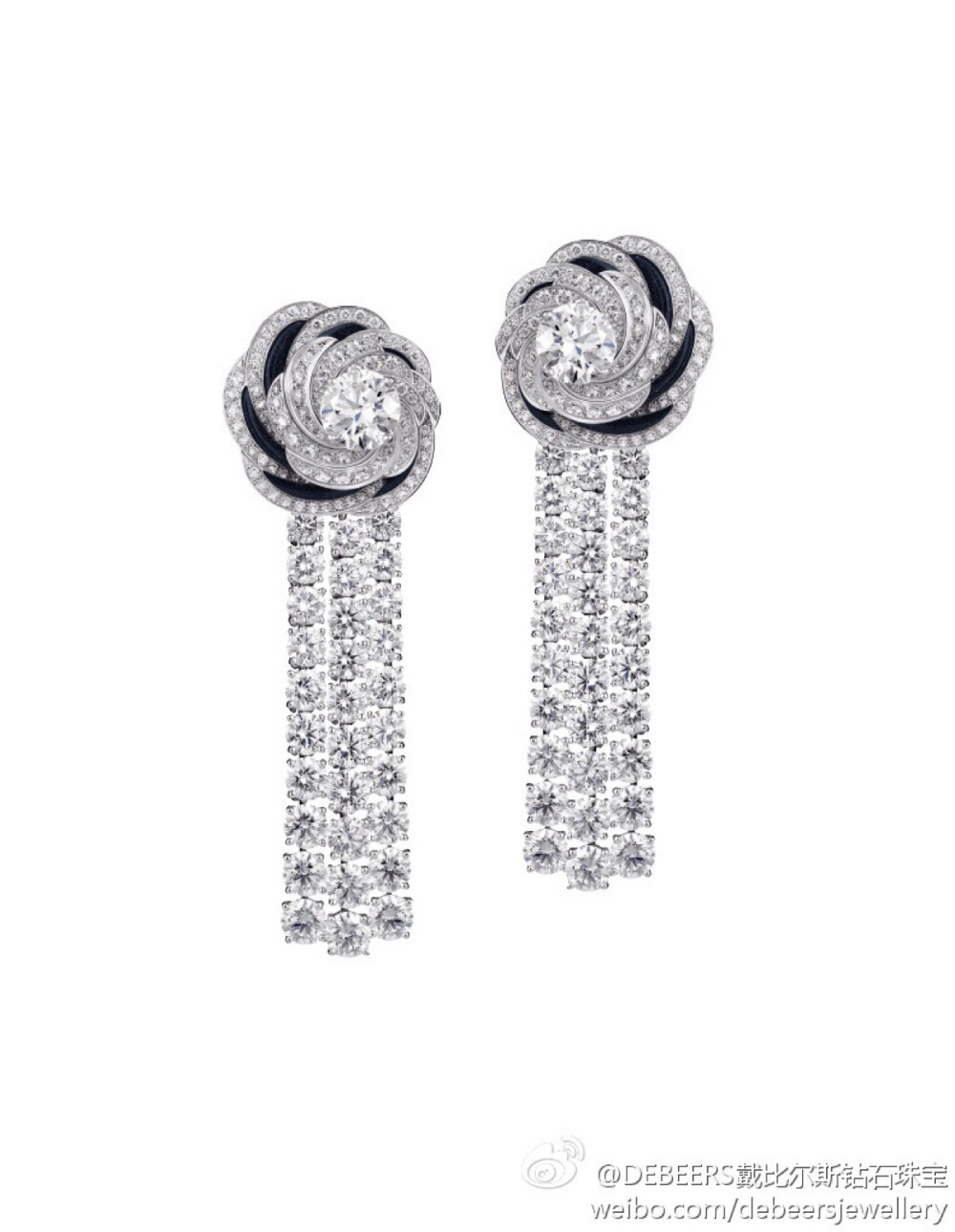 de beers earrings