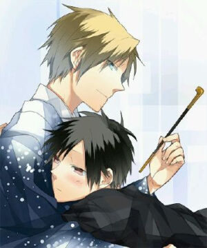 无头骑士异闻录 DRRR！！ 静临小剧场 平和岛静雄 折原临也 小静 临娘  野神小野大辅 神谷浩史  动漫美男 二次元 壁纸 插画 侵删