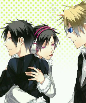 无头骑士异闻录 DRRR！！ 静临小剧场 平和岛静雄 折原临也 小静 临娘  野神小野大辅 神谷浩史  动漫美男 二次元 壁纸 插画 侵删