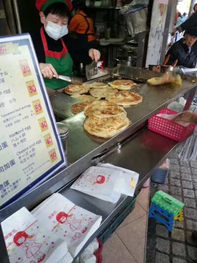 台北东门葱油饼