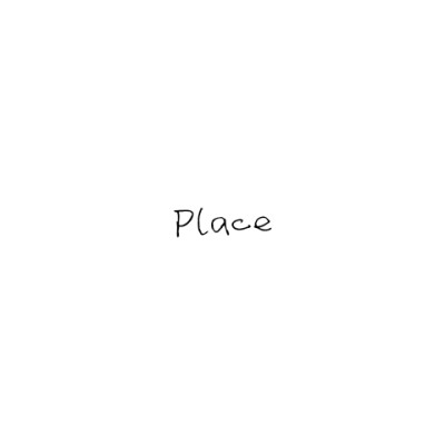 文字头像「place」