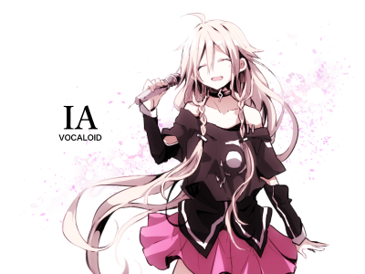 【id=44999331 画师：龍華 标题：いあ！！】IA，VOCALOID，V家，天使，笑颜，P站，少女，插画，动漫，可爱，清新