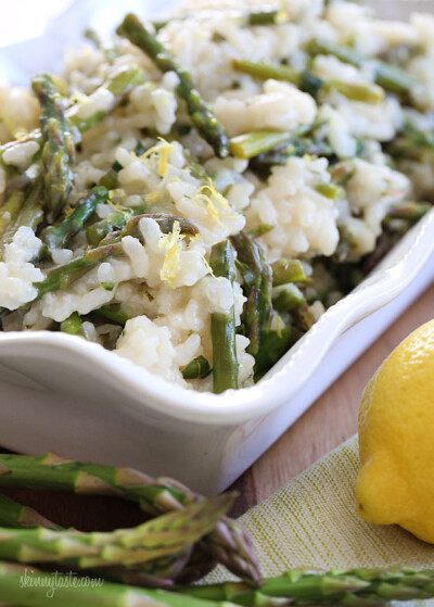 SPRING ASPARAGUS RISOTTO 春日美味芦笋烩饭 素食主义