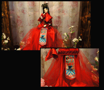 二手 婚服 褂裙 BJD 叔叔 3分 秀和/古装 参考样式 可定做