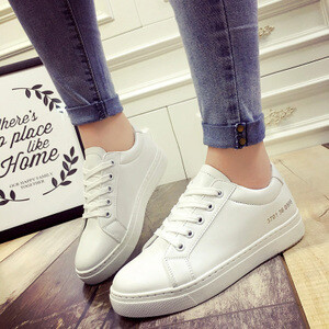 韩版休闲小白鞋