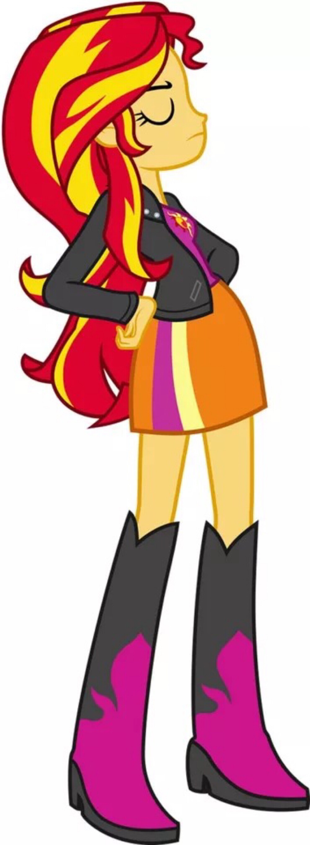 官方同人 sunset shimmer 余晖烁烁 大师姐