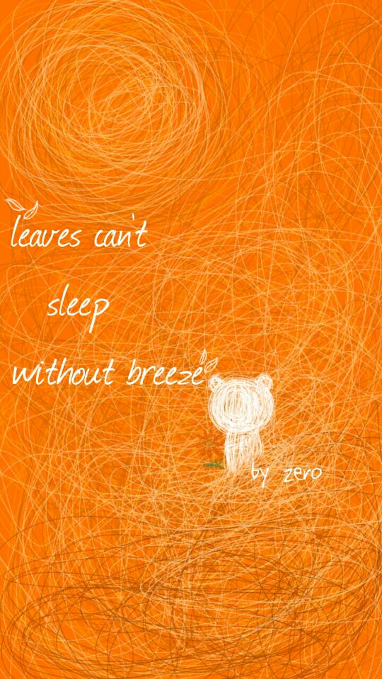 【四季之歌】autumn－leaves can't sleep without breeze
hhhh某zero的狂乱之作