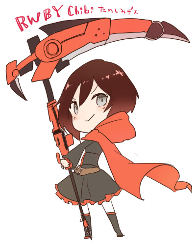 动漫 插画 RWBY 封面 头像 P站 二次元 少女 Q版 萌 画师：味玉ヨーグルト id=56868497