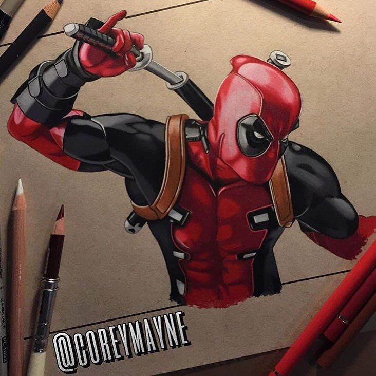 Dead pool——珍心画画业分享