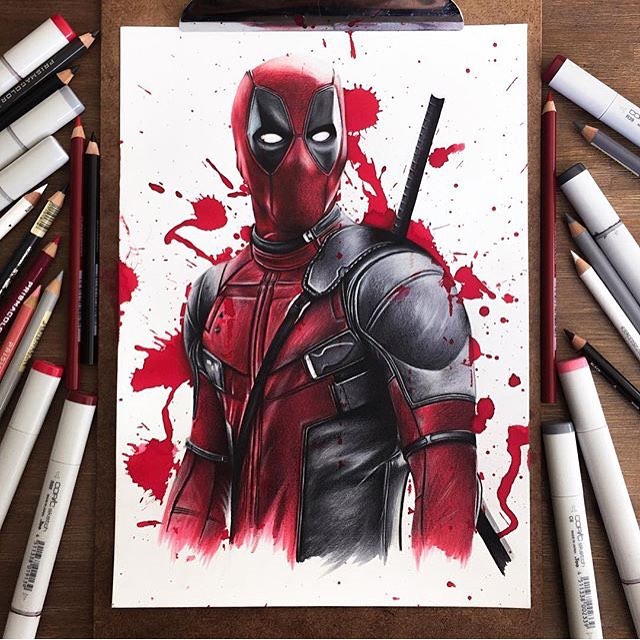 Dead pool——珍心画画业分享