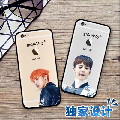 权志龙bigbang手机壳，GD&TOP手机壳iphone6/iphone6PLUS