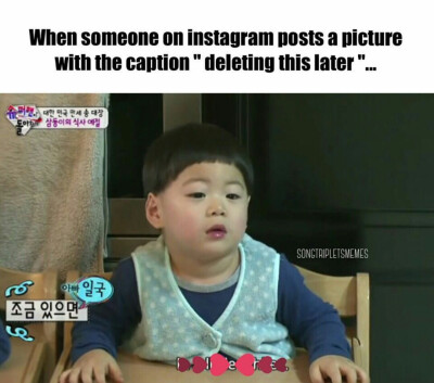 万岁\(≧▽≦)/文字表情
ins songtripletsmemes