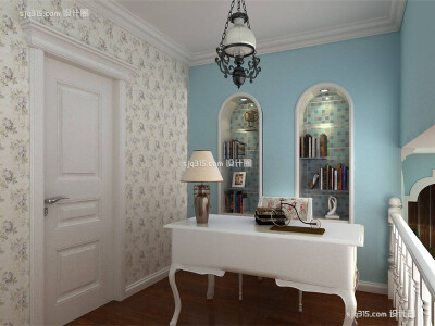 地中海书房效果图