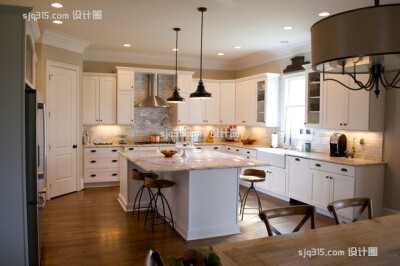 混搭厨房效果图