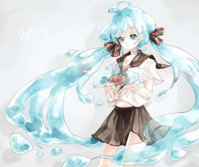 #初音家族# 水初音