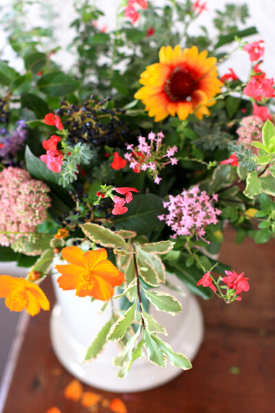 鲜花，花束，向日葵