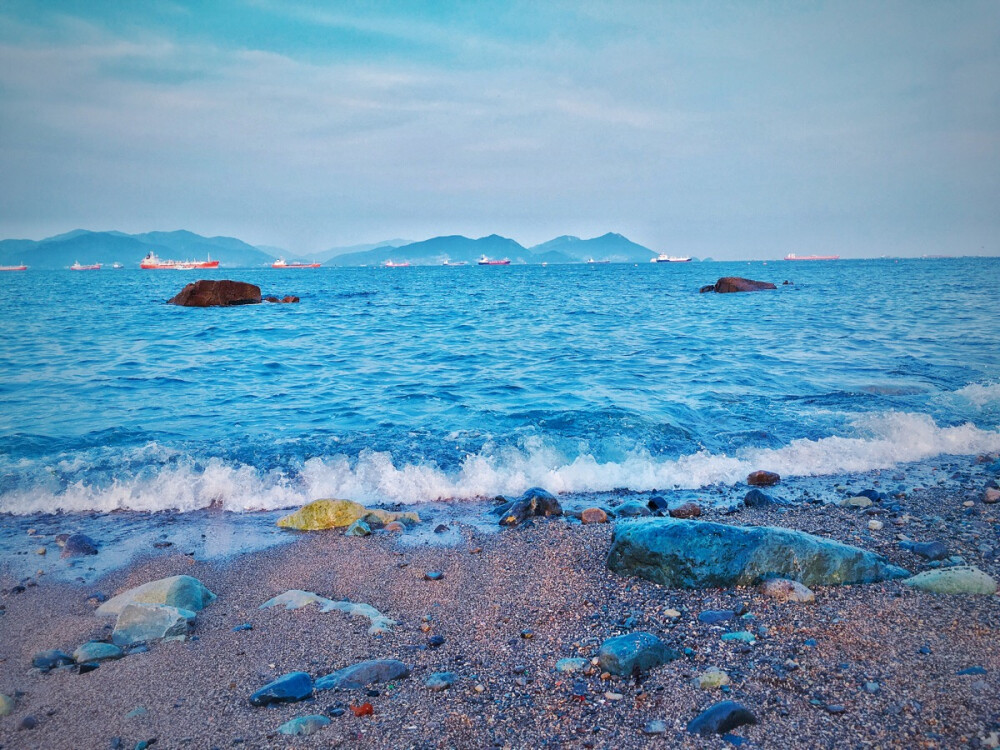 海是倒过来的天