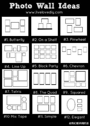 图片墙的编排摆设   教程
DIY  家具  家居  手工制作  创意家具  生活 装修设计  背景墙