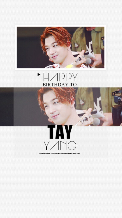 HAPPY BIRTHDAY TO TAEYANG 东永裴#bigbang#原创高清手机壁纸#微博:ORIGINAL-DESIGN-SUMMERNICKYCOM#iPhone#安卓#锁屏#桌面#黑白壁纸