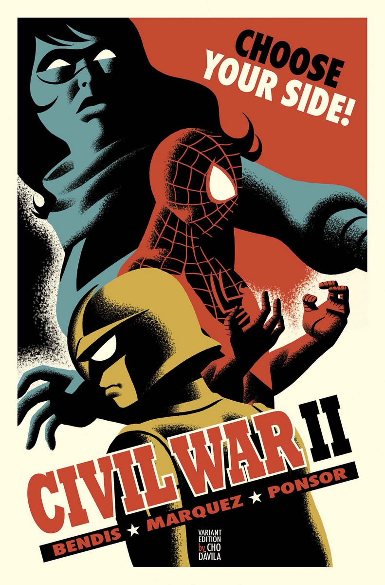 Civil War II variant cover by Michael Cho