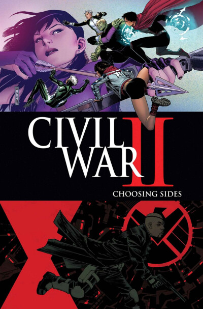 Civil War II: Choosing Sides cover by Jim Cheung and Declan Shalvey