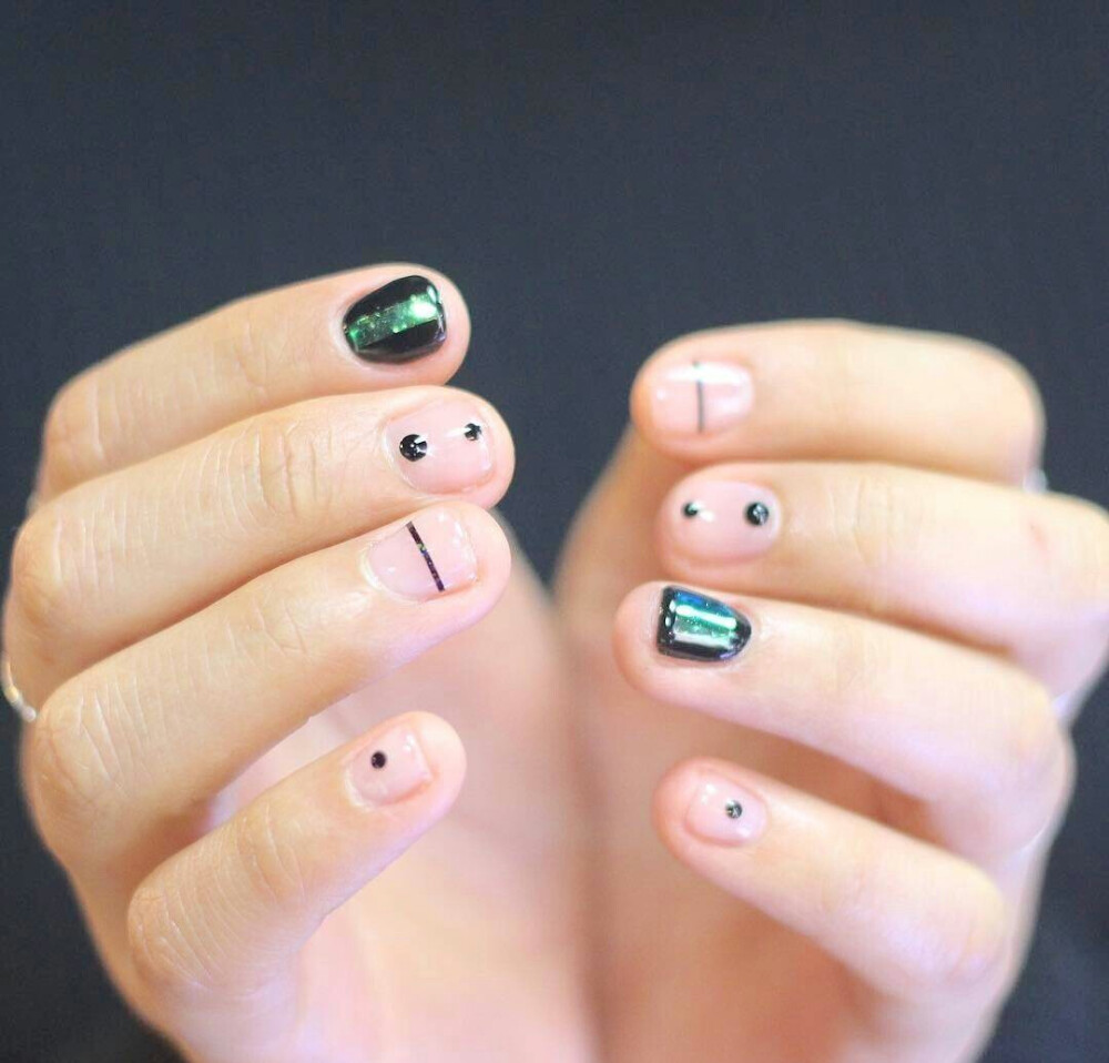 适合夏天的美甲，美腻
