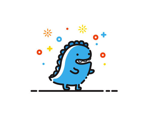 dinosaur / 恐龙 / icon / 小图案/ 趣味 /设计/dribbble