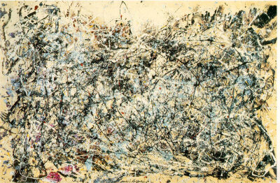 《第31号》。Jackson Pollock(杰克逊·波洛克)，生于1912.01.28，美国印第安纳州加里市人，是一位有影响力的美国艺术家以及抽象派表现主义(abstract expressionism)运动的主要力量。