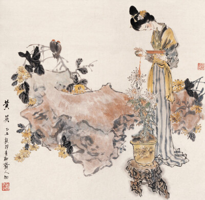 戴敦邦绘画作品专辑之《中国风情人物画》 - 艺渊阁 - 艺渊阁的博客