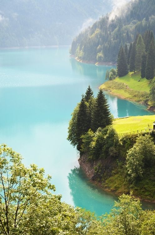 Turquoise, Lake Sauris, Friuli - Italy