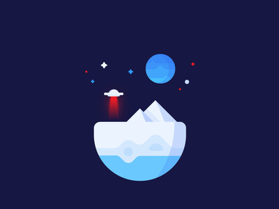 Ufo / 飞船 / icon / 小图案/ 趣味 /设计/dribbble