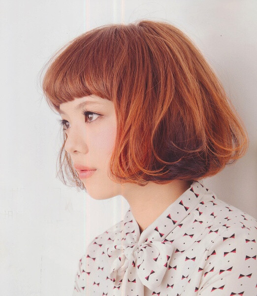 好可爱的发型和发色