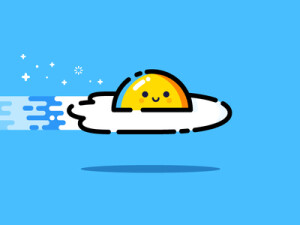 Egg / 飞蛋 / icon / 小图案/  趣味 /设计/dribbble