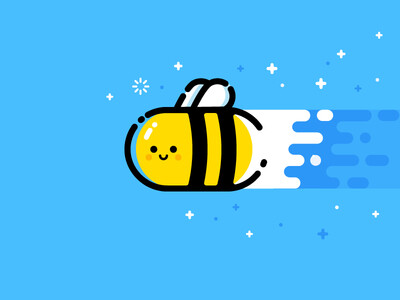 Bee / 小蜜蜂 / icon / 小图案/ 趣味 /设计/dribbble