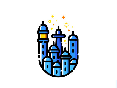 City / 城市/建筑 / icon / 小图案/ 趣味 /设计/dribbble