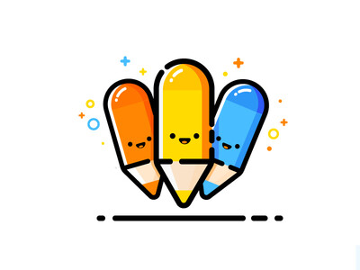 Pencil / 铅笔 / icon / 小图案/ 趣味 /设计/dribbble