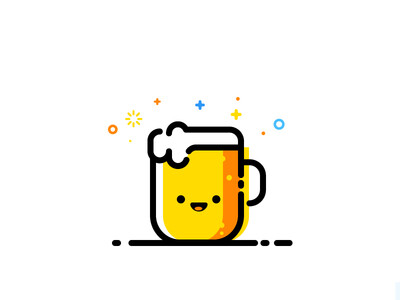 Beer / 啤酒 / icon / 小图案/ 趣味 /设计/dribbble