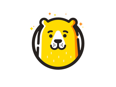 Bear / 熊 / icon / 小图案/ 趣味 /设计/dribbble