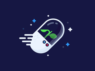 Capsule / 胶囊/太空舱 / icon / 小图案/ 趣味 /设计/dribbble